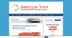 Desktop Screenshot of amiciziavera.com